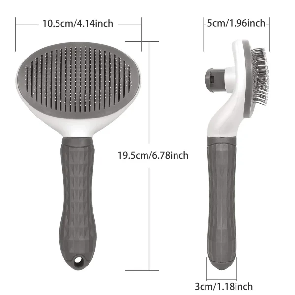 Pet Dog Brush Cat Comb Self Cleaning Pet Hair Remover Brush For Dogs Cats Grooming Tools Pets Dematting Comb Dogs Accessories - Image 6