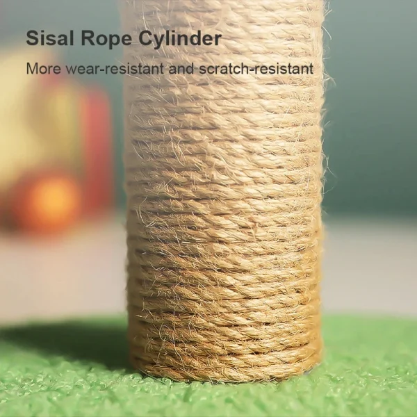 Christmas tree cat climbing rack, sisal cat scratching post, claw grinding, pet furniture, Christmas decoration, cat scratching - Image 5