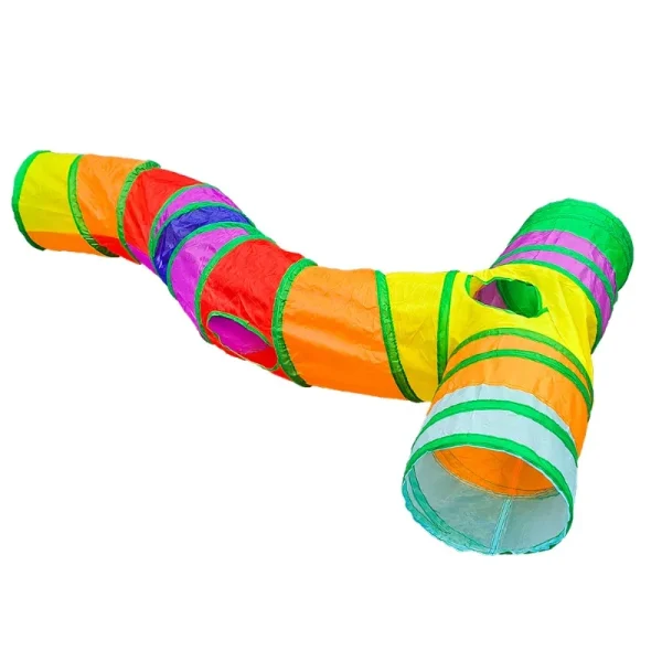 New Creative S Way T Way Cat Play Tunnels Foldable Indoor Pet Interactive Tunnel Tube for Kitten Exercise Supplies - Image 6