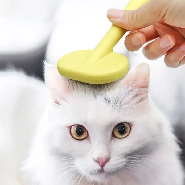 Pet Dog Brush Comb Shedding Hair Remove Needle Cat Combs Massage Grooming Tool For Dog Cats Pet Cleaning Supplies Accessories - Image 5