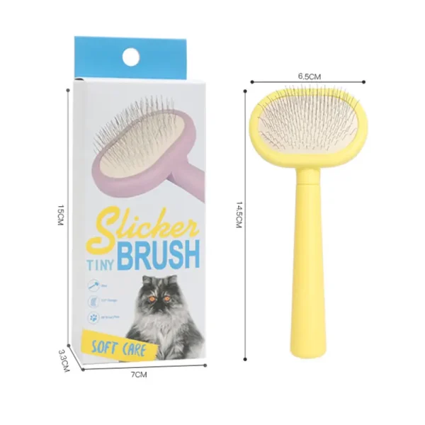 Pet Dog Brush Comb Shedding Hair Remove Needle Cat Combs Massage Grooming Tool For Dog Cats Pet Cleaning Supplies Accessories - Image 6