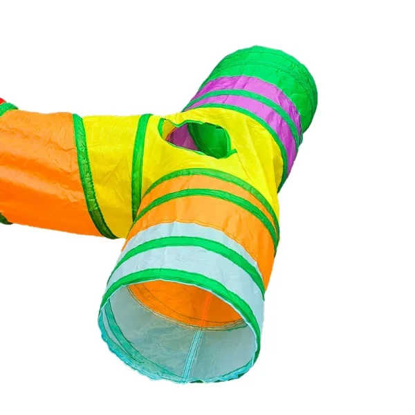 New Creative S Way T Way Cat Play Tunnels Foldable Indoor Pet Interactive Tunnel Tube for Kitten Exercise Supplies - Image 5