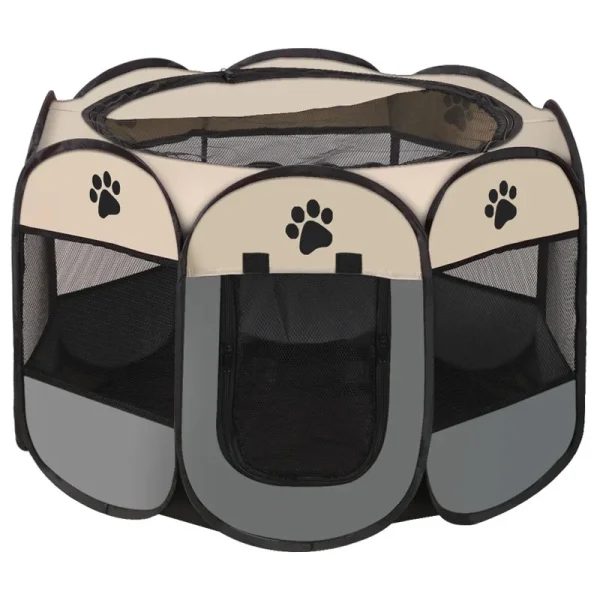 Portable Foldable Cat Tent Cat House Portable Folding Outdoor Travel Pet Tent Cat/Dog Cage Easy Operation Large Cat/Dog Fences
