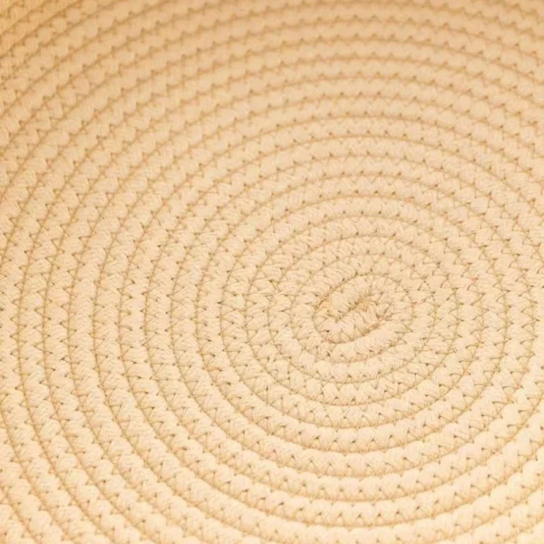 Coarse hemp rattan woven cat nest four seasons universal cat bed woven sleeping mat dog kennel pet mat - Image 5