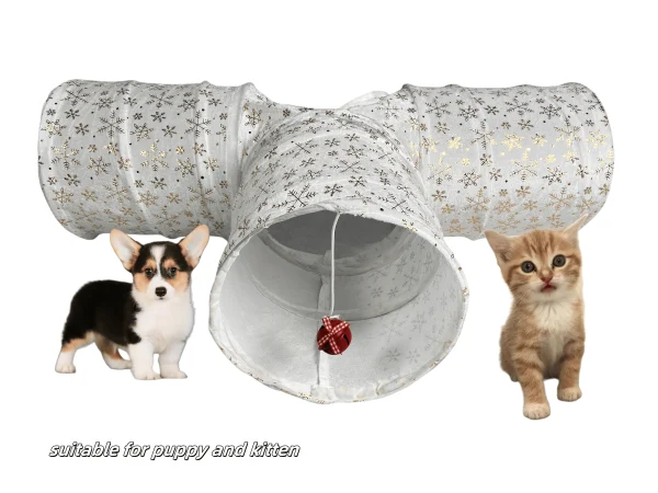Cat Tunnel Cat Toy Christmas Decoration Toy For Cats - Image 3