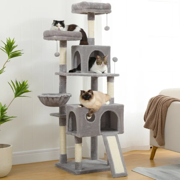9 Kinds Domestic Delivery Cat Tree House Tower Condo Cat Scratching Post for Indoor Kitten Jumping Toy with Ladder Playing Tree - Image 2
