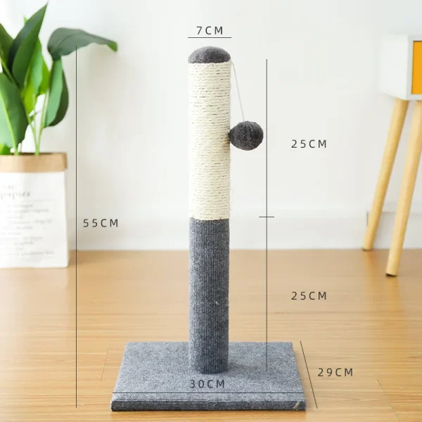 Cat Scratching Posts Sisal Cat Tree Kitten Claw Grinding Toys Cat Furniture Saviour Sisal Scratching Pads Board Pet Jumping Toy - Image 3